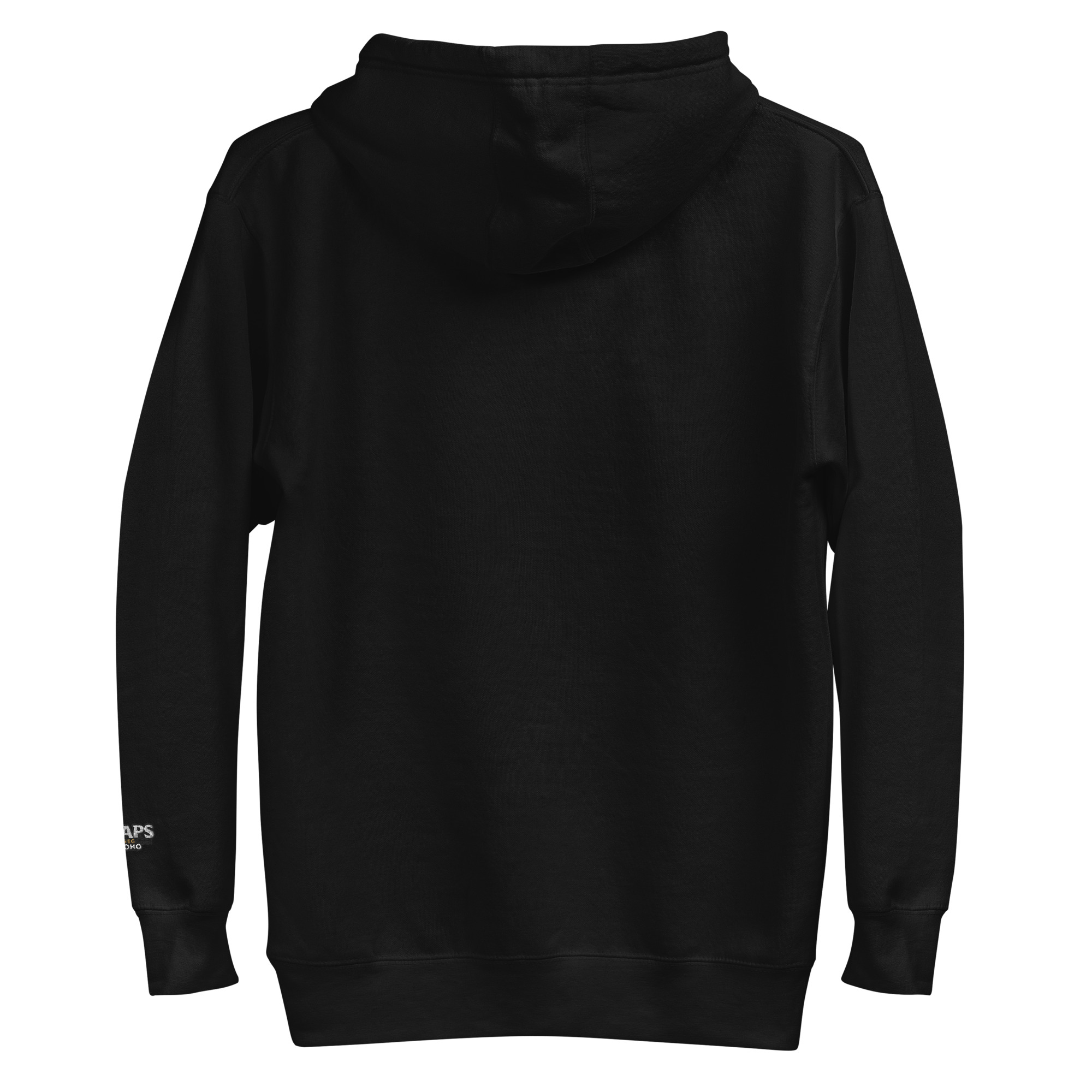 Craps Black Hoodie - Image 2